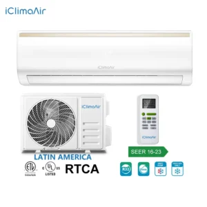 OEM Air Conditioner R32 AHRI 12000 Btu 115v 60hz Cooling Only On Off Wall Split Air Conditioners for Latin America