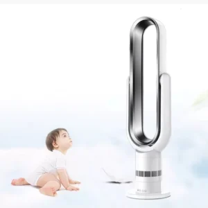 OEM Bladeless Stand Air Cooling Conditioners Fan Energy saving Tower Vertical Floor Electric Bladeless Fan for Household