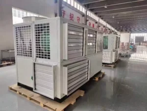 OEM Explosion Proof Floor Standing Air Conditioner for Aquaculture Seafood Tank Cooling Customizable Dimensions