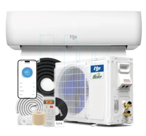 OEM Gree North America 11899 BTU Ductless Mini Split AC Inverter 110V 220V Electric DC R32 Household Energy Saving Class A++