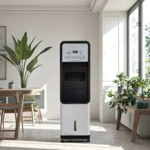 OEM Household Vertical Low Noise Water Cooled 18000BTU 3 Speed Fast Cooling Electric Portable Air Conditioner Fan for Hotels
