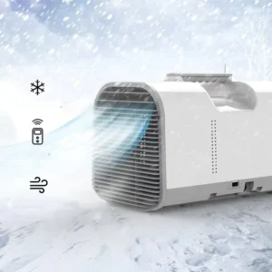 OEM Strong Air Flow Mobile Portable Cooling Air Conditioner Quick Cooling No Drainage Mini Portable Air AC with Low Noise