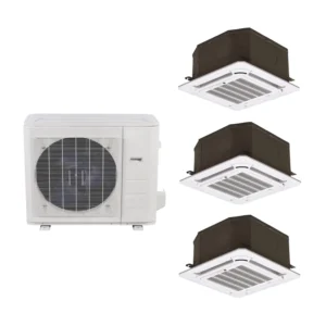 One to Multi System Multi-zone Free-match Cassette Air Conditioner Ceiling Cassette Split Aire Acondicionados