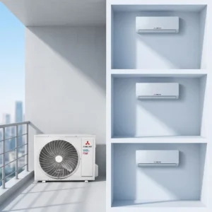 Partition Mini Rooftop Inverter DC Explosion proof Household Air Conditioner (Cooling & Heating) (R410A Refrigerant)