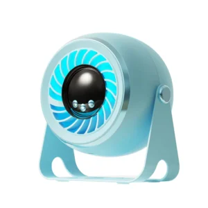Portable Air Conditioner USB Home Car Use Factory Display Desktop Desk Table Fan with Battery and LED Light