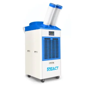 Portable Air Cooler 16000 BTU Cooling & 18000 BTU Heating 15L Water Tank 700m h Airflow Monoblock Design Free Moving