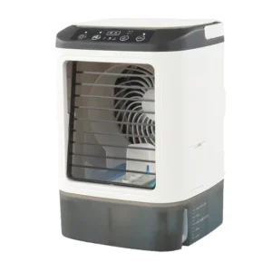 Portable Air Cooler 7 Color Light Quiet Desk Evaporative Cooling Fan Mini Air Conditioner Fan for Home Office Outdoor Indoor