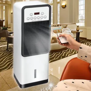 Portable Dual-Purpose Vertical Low-Noise Water-Cooled Household Air Conditioning Fan Heating Cooling for Hotels Used Electrical