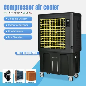 Portable Evaporative Stand Air Cooler Fan Aire Acondicionado Automotriz Piezas Climatizadores AC Climatiseur With Remote Control