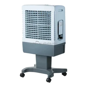 Portable Freestanding Solar Outdoor Evaporative Air Conditioner with 20L Water Tank 3 Speed for Garage RV Hotel Use