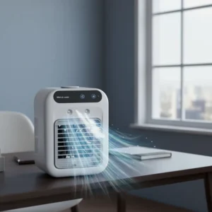 Portable Household Small Air Conditioning Fan for Dormitory Mobile Desktop Cooling Includes Spray Air Cooler Humidification