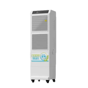 Portable Indoor Air Conditioner 45L Water Tank Evaporative Cooler Remote Control 5000 M3 h Airflow for Home Office Hotel RV Use