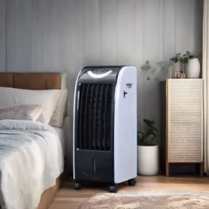 Portable Indoor Air Cooler Fan Remote Control Air Conditioner for Home Outdoor Garage Electric Power New Condition