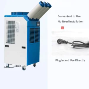 Portable Industrial Air Conditioner 6500W 24000Btu Spot Air Cooler with 3 Air Ducts
