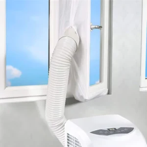 Portable Manual Power Air Conditioner Seal Waterproof Adhesive Tight 3m 4m 5m Sliding Window Sealing Cloth for Home Mobile AC