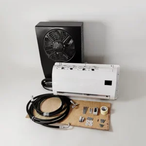 Portable Mini Air Conditioner 12 Volt RVs Parking Cooler Electric Split Air Conditioning for Truck Excavator Tractor