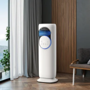 Portable Tower Electric Air Conditioner with LED Screen Energy Saving Automatic Heating/Cooling Home Hotel Use