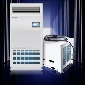 Precision Split Vertical High Accuracy Constant Temperature Humidity AC with Pump Motor for Factory Warehouse Wine Cellar