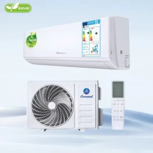 Puremind US R454B 9000 24000BTU 1Ton Inverter Split Air Conditioner Wall Mounted Smart AC with Outdoor Use 20+SEER for Home
