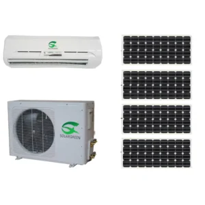 Pv Direct Supply 1Ton 1.5Hp 18000Btu Wall Mounted AC DC Solar Panel Powered Air Conditioner