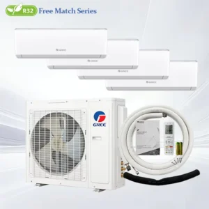 Quick Install Multi Split Air Conditioner 1.5Ton 2Ton 2.5Ton 3Ton 3.5Ton 220V Pre Charged Easy Diy for Apartment Renovation