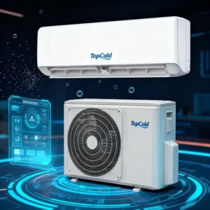 Quiet Inverter Split Air Conditioner 9000 24000 BTU Dual Function AC Apartment Bedroom Ductless Split Air Conditioning