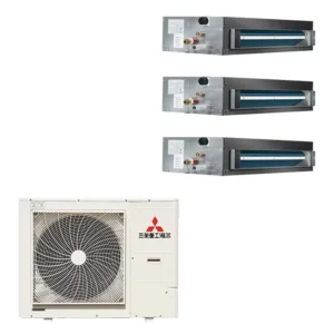 R 410A Household and Commercial Mini VRF Central Air Conditioning Ducted Split type Concealed