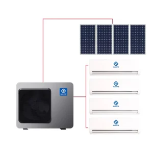 R290 10kw Air Water Photovoltaic Heatpump Air Source Heat Pump Wifi Controller