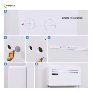 R290 Monoblock Air Conditioner Without Outdoor Unit