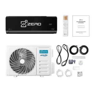R32 25 Seer 9000-24000BTU Ductless Mini Split Inverter Smart Wall Mounted Explosion-proof Air Conditioner Hyper Pump