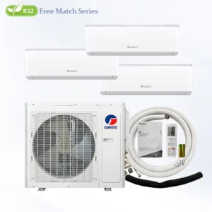 R32 50Hz 220V Multiple Zone 18000BTU Heat Pump 9000 12000 18000 24000 BTU Multi Zone Split Indoor Units AC Air Conditioner