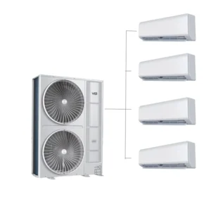 R32 Inverter Multi Split Wall Mounted Air Conditioner DC Motor A+++ Energy Efficiency Class Modular Heat Pump Condenser