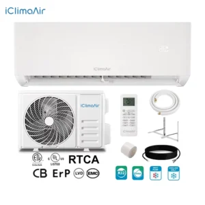 R32 T1 9000 Btu 220-240V~50Hz Inverter Cooling Heating Household Split Air Conditioner