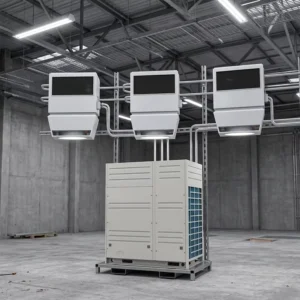 R410A Ductless Industrial VRF Air Conditioner Split System for Workshop Warehouse Cooling Heating Large Building