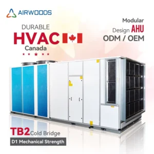 R410A Eco Refrigerant AHU 13000 cmh M3/h AC Unit Rooftop Commercial Air Conditioner System