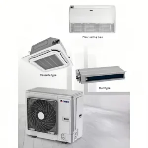 R410A Inverter Commercial HVAC Floor Standing Unit with DC Motor Indoor Outdoor AC 1.5 Ton Split Inverter Air Conditioner