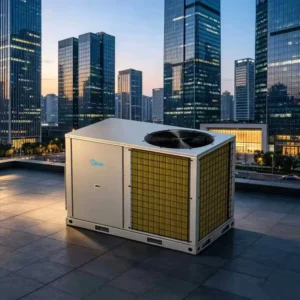 R410A Inverter Rooftop Packaged AC Unit Commercial Use Remote Ventilation & Heat Recovery Air Exchange Heating and Cooling