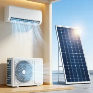 R410A R32 Refrigerant Solar Split Wall Air Conditioner 9000BTU 12000BTU 18000BTU Solar Air Conditioning