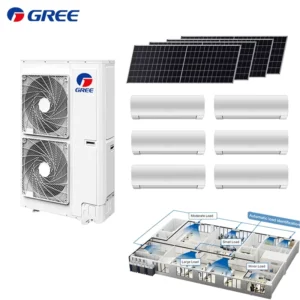 R410A/R32 Smart Solar DC Commercial Air Conditioner VRF HVAC System Medium Static Pressure Electric Room AC Low Noise