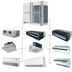R410a 360 Degree Discharge Cassette Ceiling Mounted Indoor Unit VRF Air Conditioners HVAC Central AC Unit Air Conditioner