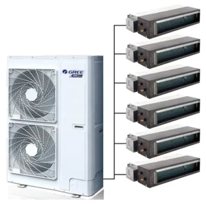 R410a Refrigerant 60hz Inverter Low Medium and High Static Pressure Duct Units Residential and Commercial Air Conditioners