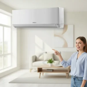 R454B 12000BTU 24000BTU Inverter Wall Mounted AC with Heating and Cooling Smart Split Air Conditioners for Home Office