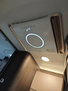 RV Caravan Air Conditioner 220V Outdoor Electric Fast Cooling Heating R32 Rooftop Variable Frequency 12000 15000 BTU Fresh Air