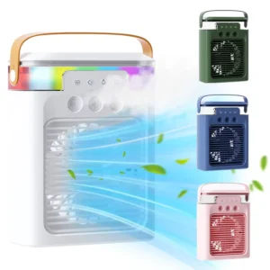 Rechargeable Mini Air Cooler Fan Portable Personal Water Spray Air Cooling Conditioner Electric Table Water Cooler Fan