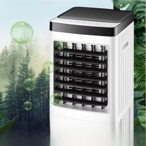 Remote Control Air Conditioning Fan Household Refrigeration Small Air Cooler Water Air Conditioning Mobile Cooling Fan