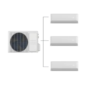 Residential Appliance Free Match Mini Split Wall Mounted Air Conditioners 3 Zone Splits AC Multi Zone Head Air Conditioning