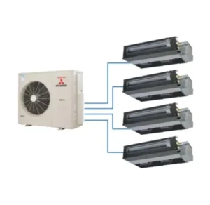 Residential Building VRV VRF System Multi Split Central Air Conditioner