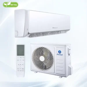 Residential Wall Split Air Conditioner 9000Btu 12000Btu Fixed Speed Fast Cooling Low Noise