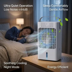 Room Office Portable Air Conditioner Water Cooler Electric Evaporative Cooling Fan