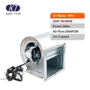 SYZ7 7 110V 220V 200W 3 Speed Low Noise AC Cooling Fans Galvanized Centrifugal Fan for Air Conditioner